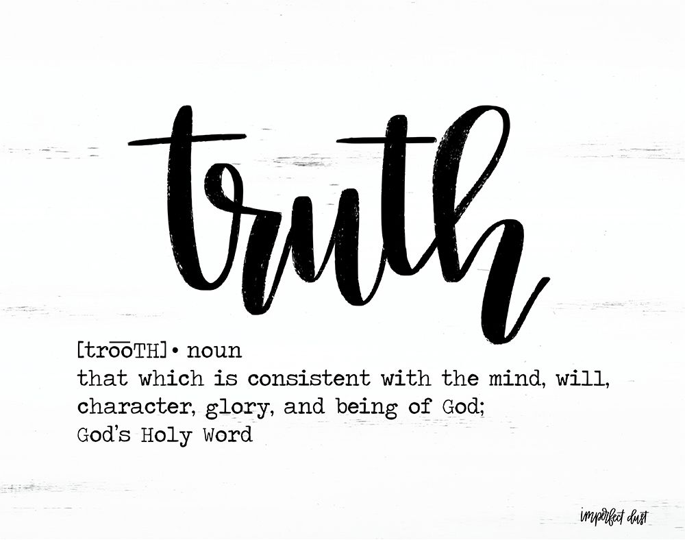 Truth art print by Imperfect Dust for $57.95 CAD