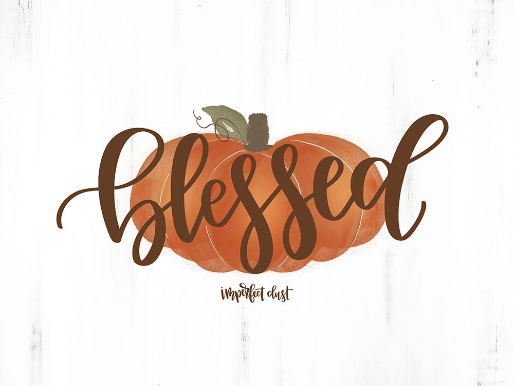 Blessed Pumpkin art print by Imperfect Dust for $57.95 CAD