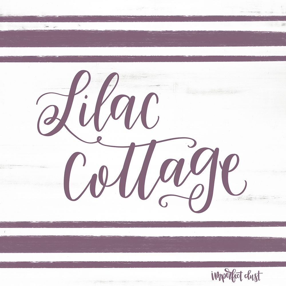 Lilac Cottage art print by Imperfect Dust for $57.95 CAD