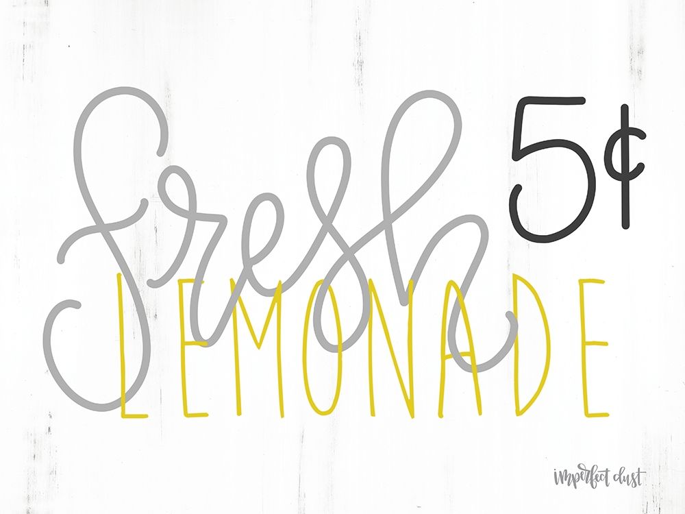 Fresh Lemonade art print by Imperfect Dust for $57.95 CAD