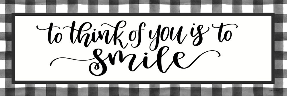 To Think of You is to Smile art print by Imperfect Dust for $57.95 CAD