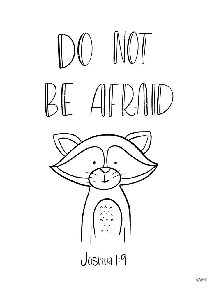 Do Not Be Afraid art print by Imperfect Dust for $57.95 CAD