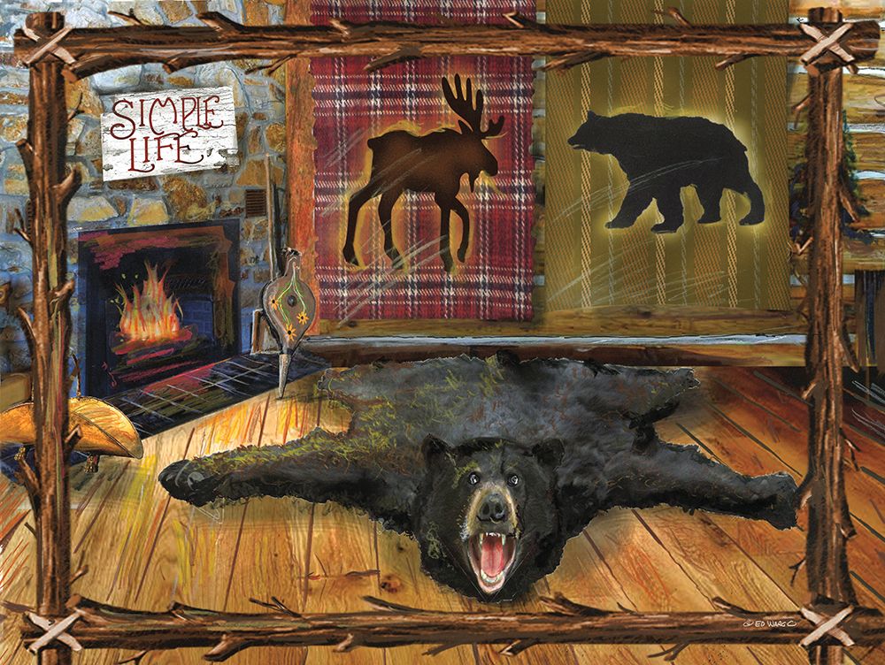 Cabin Decor II art print by Ed Wargo for $57.95 CAD