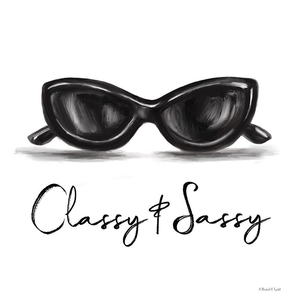 Classy And Sassy art print by Elizabeth Tyndall for $57.95 CAD