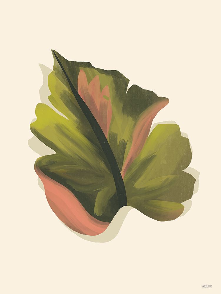 Tropical Leaf I art print by House Fenway for $57.95 CAD