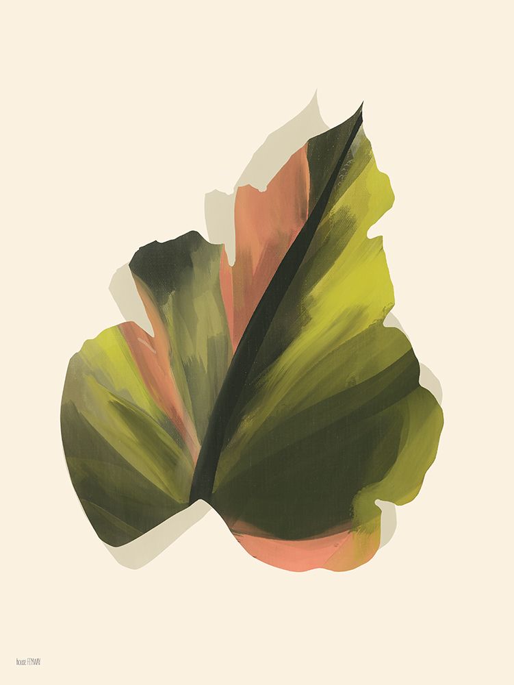 Tropical Leaf II art print by House Fenway for $57.95 CAD