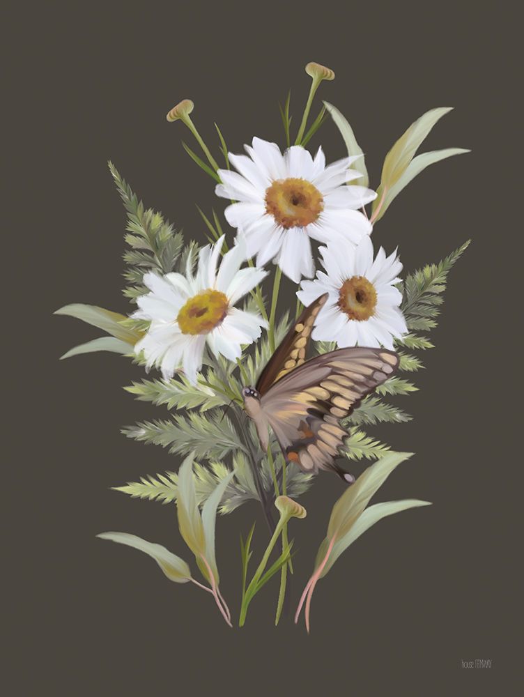Fluttering Ferns II art print by House Fenway for $57.95 CAD