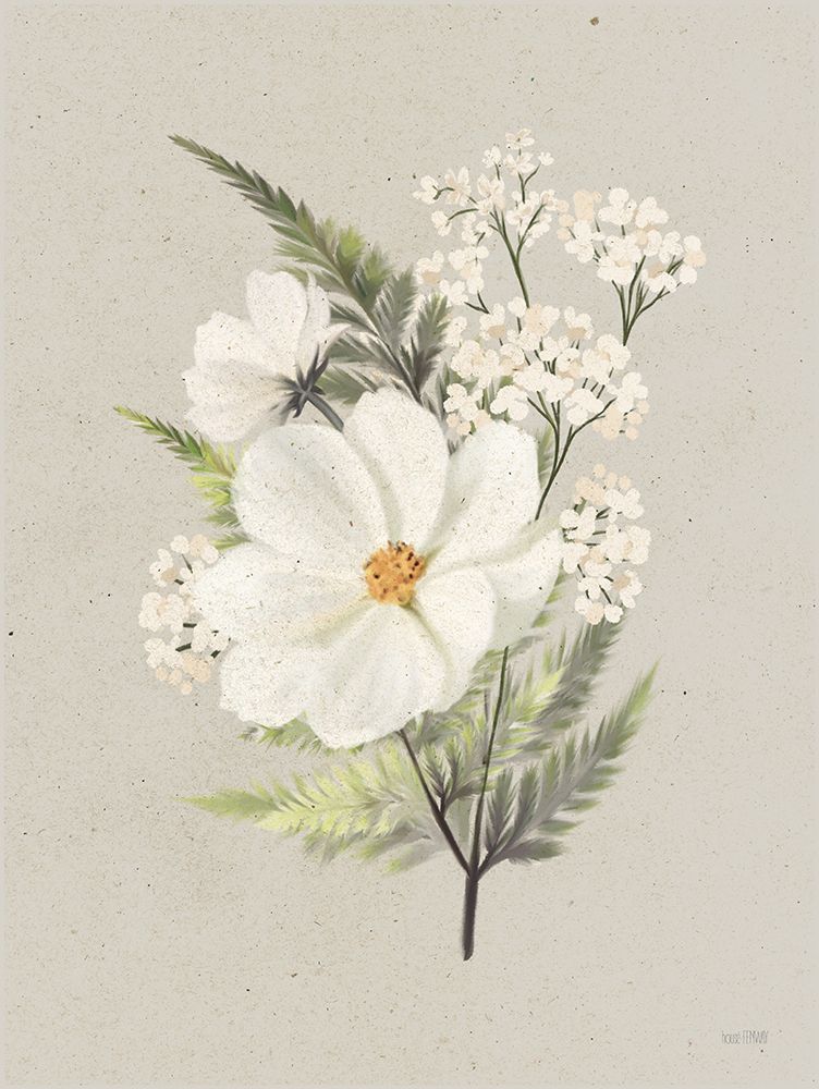 Paper Flowers II art print by House Fenway for $57.95 CAD