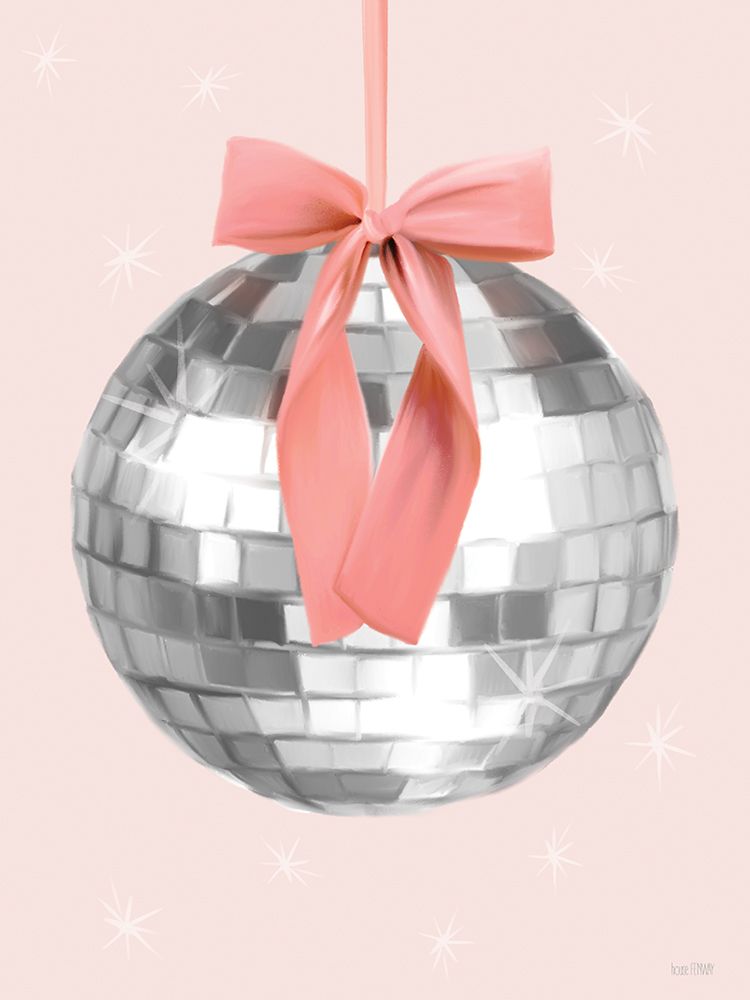 Pretty Disco Ball art print by House Fenway for $57.95 CAD