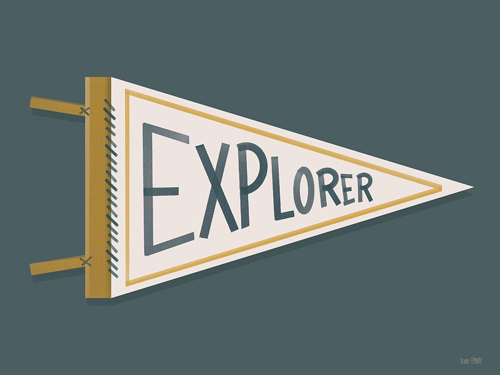 Explore Pennant art print by House Fenway for $57.95 CAD