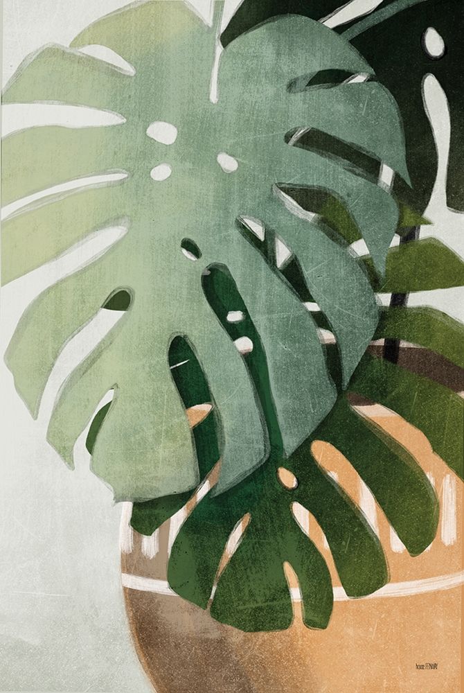 Monstera Leaves art print by House Fenway for $57.95 CAD