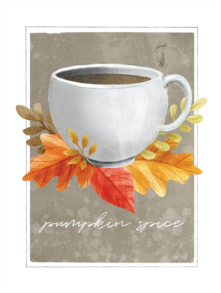 Pumpkin Spice art print by House Fenway for $57.95 CAD