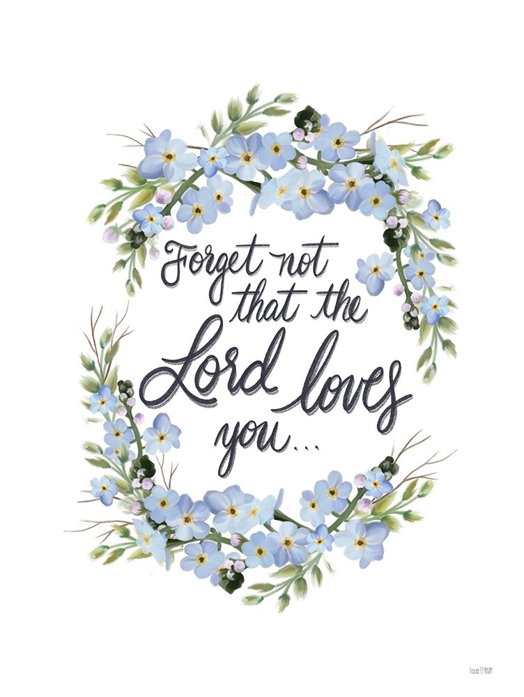 The Lord Loves You art print by House Fenway for $57.95 CAD