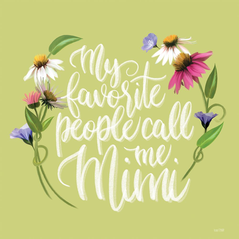Call Me Mimi   art print by House Fenway for $57.95 CAD