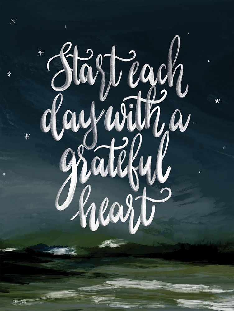 Grateful Heart art print by House Fenway for $57.95 CAD