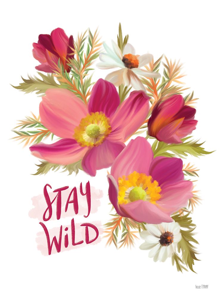Stay Wild art print by House Fenway for $57.95 CAD