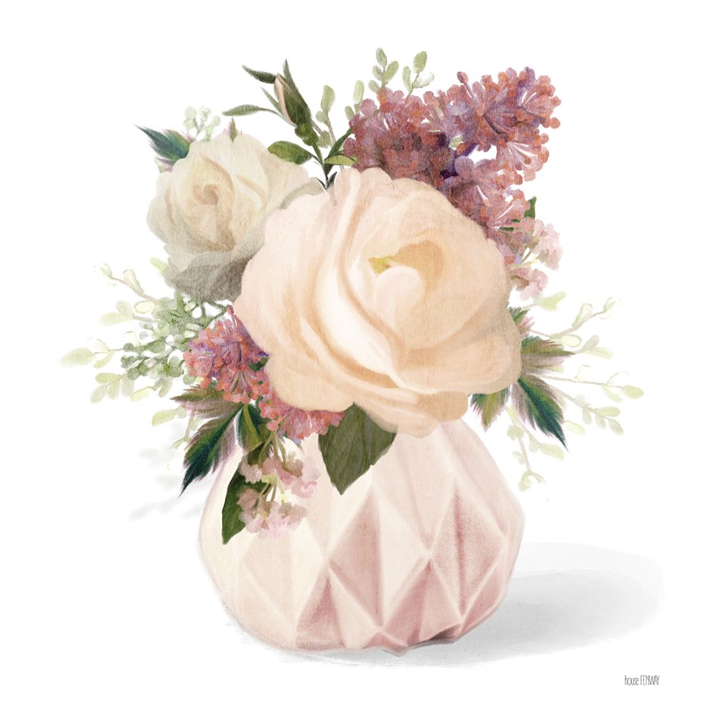 Roses and Lilacs art print by House Fenway for $57.95 CAD