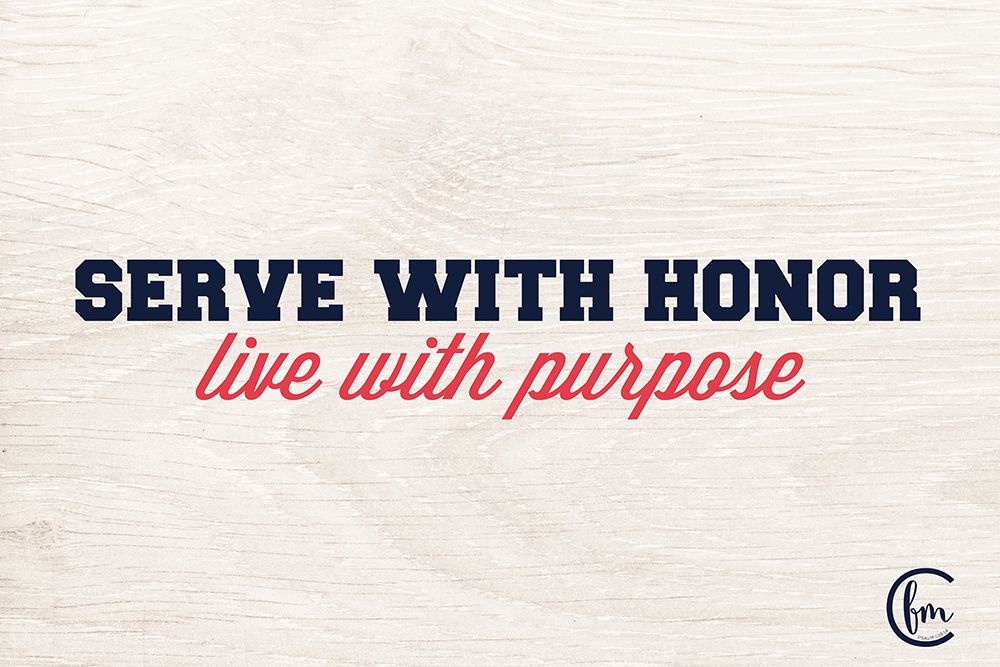 Honor and Purpose art print by Fearfully Made Creations for $57.95 CAD