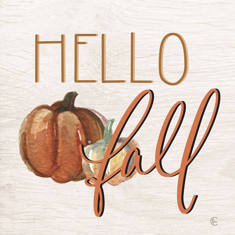 Hello Fall art print by Fearfully Made Creations for $57.95 CAD