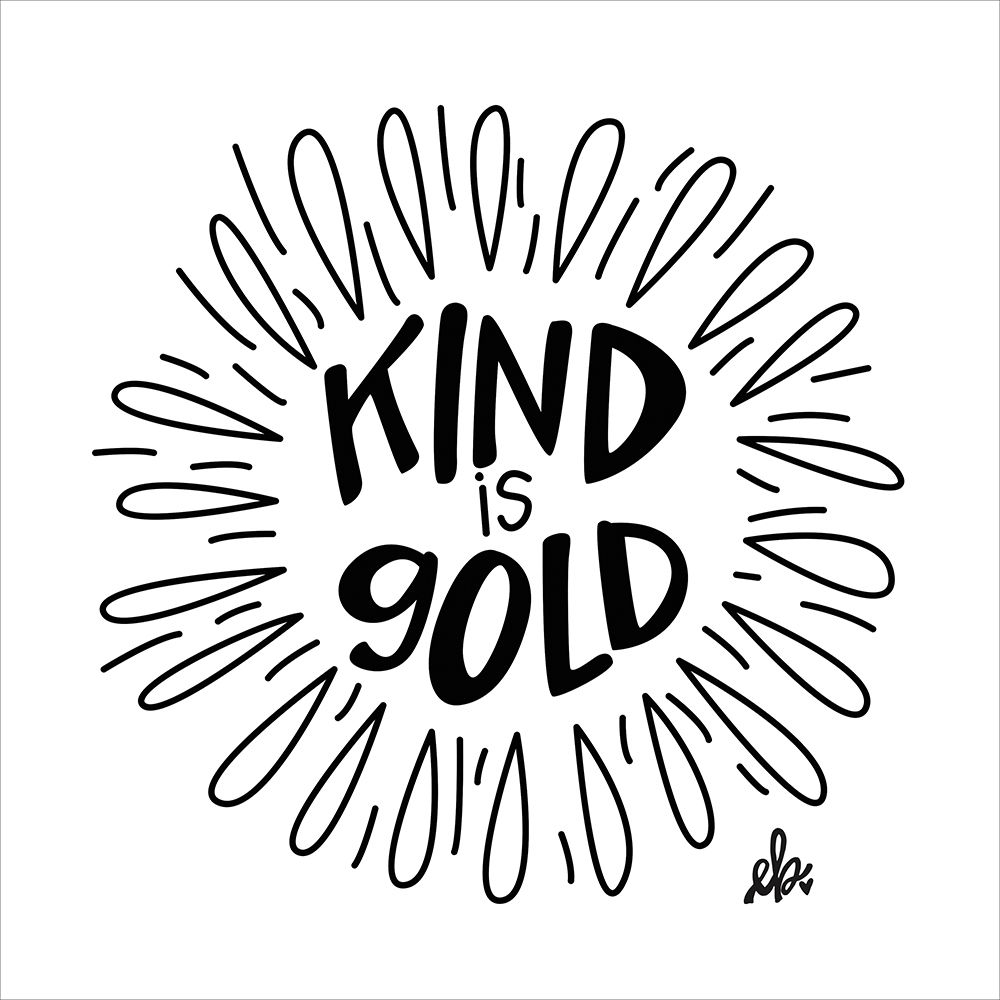 Kind is Gold art print by Erin Barrett for $57.95 CAD