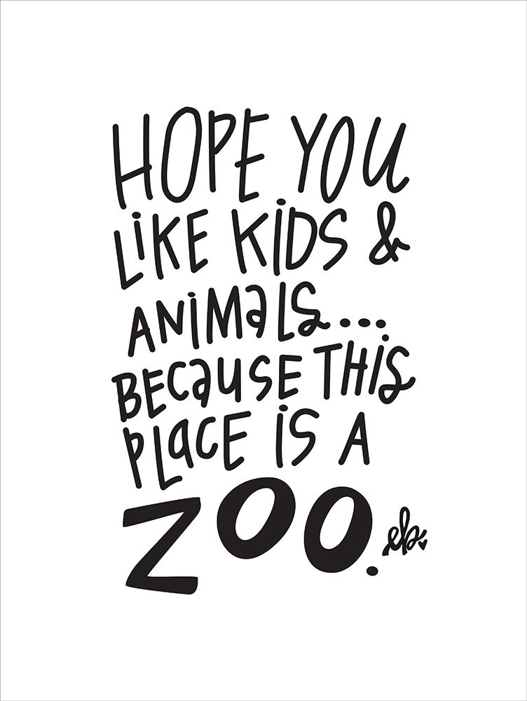 This Place is a Zoo art print by Erin Barrett for $57.95 CAD