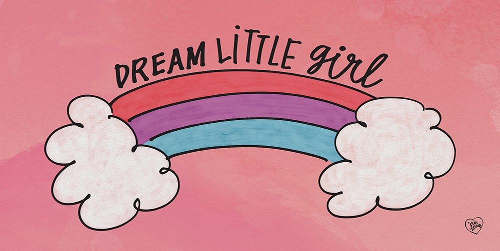Dream Little Girl art print by Erin Barrett for $57.95 CAD