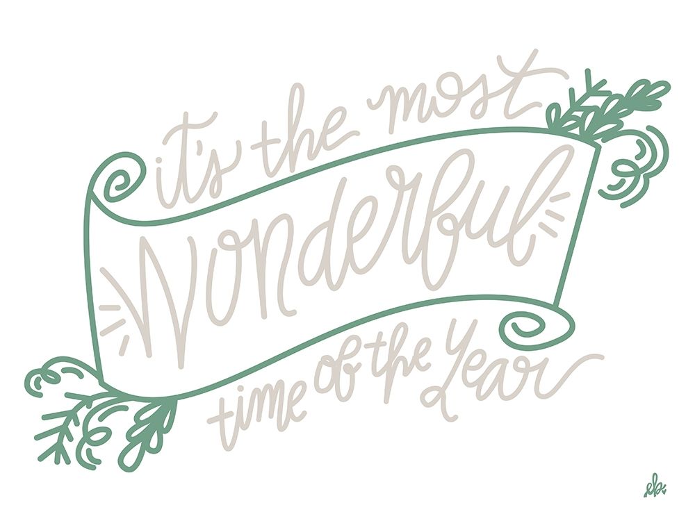 Its the Most Wonderful Time of the Year   art print by Erin Barrett for $57.95 CAD
