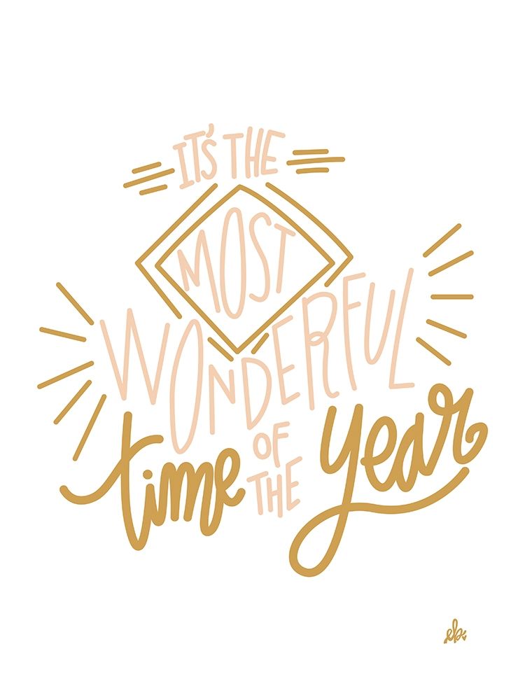 Its the Most Wonderful Time of the Year   art print by Erin Barrett for $57.95 CAD