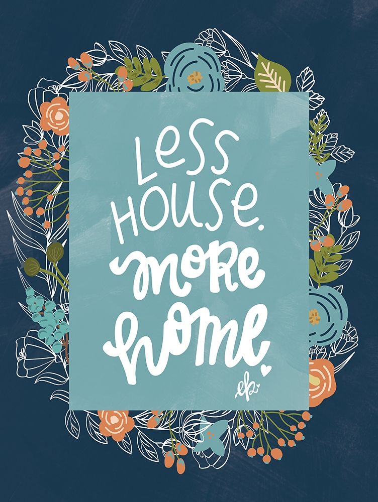 Less House art print by Erin Barrett for $57.95 CAD