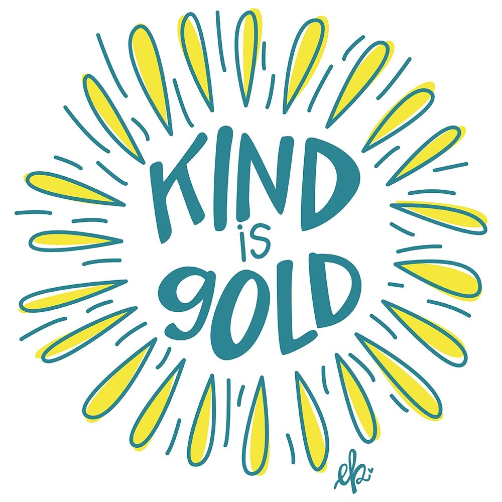 Sunshine Kind is Gold art print by Erin Barrett for $57.95 CAD