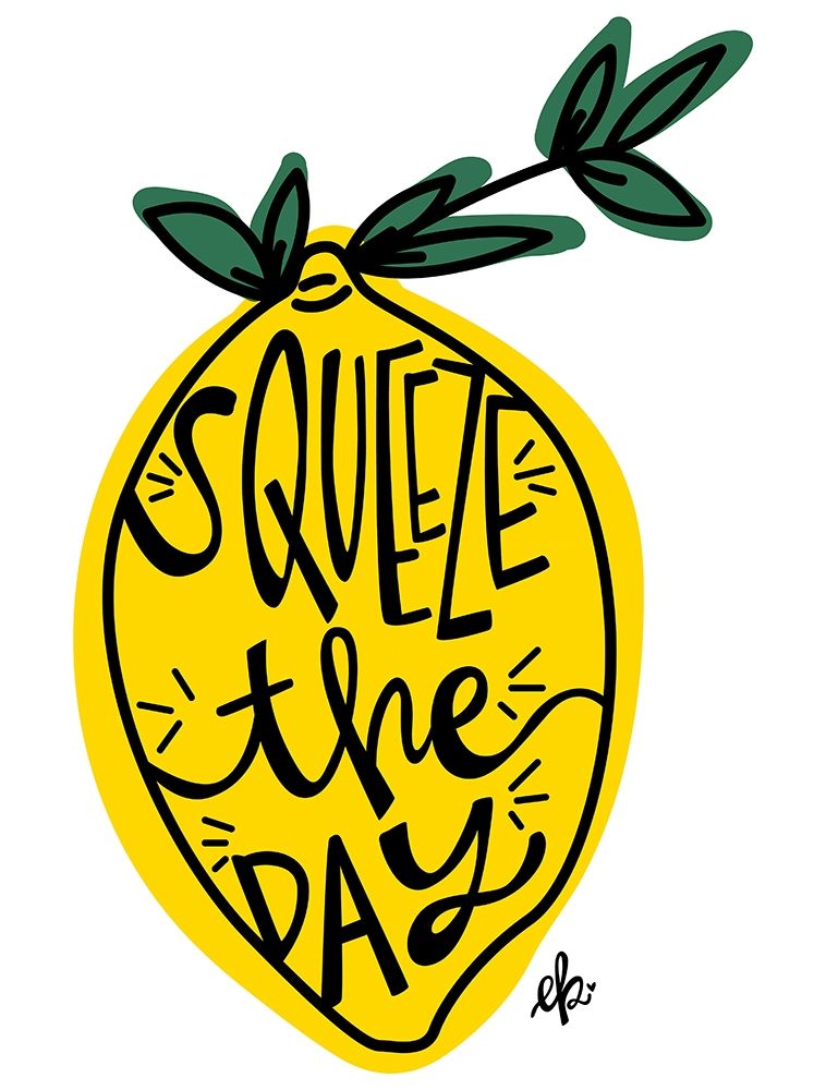 Squeeze the Day art print by Erin Barrett for $57.95 CAD