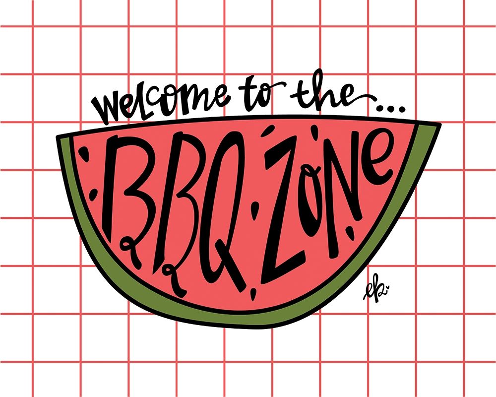 BBQ Zone art print by Erin Barrett for $57.95 CAD