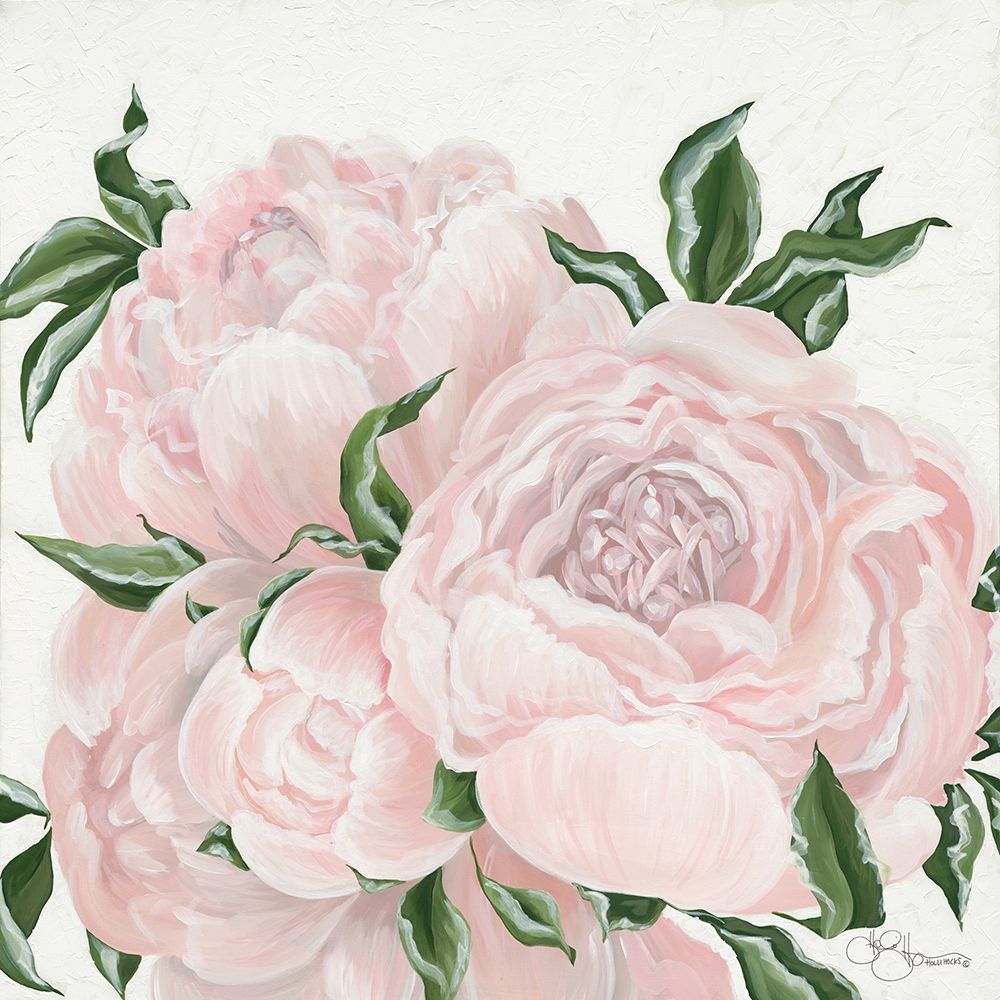 Pink Flowers art print by Holllihocks Art for $57.95 CAD