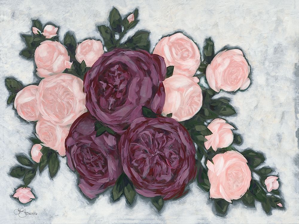 English Roses art print by Holllihocks Art for $57.95 CAD