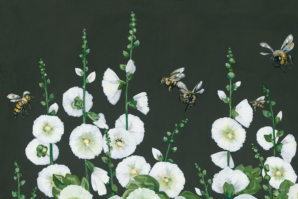 Bees art print by Holllihocks Art for $57.95 CAD