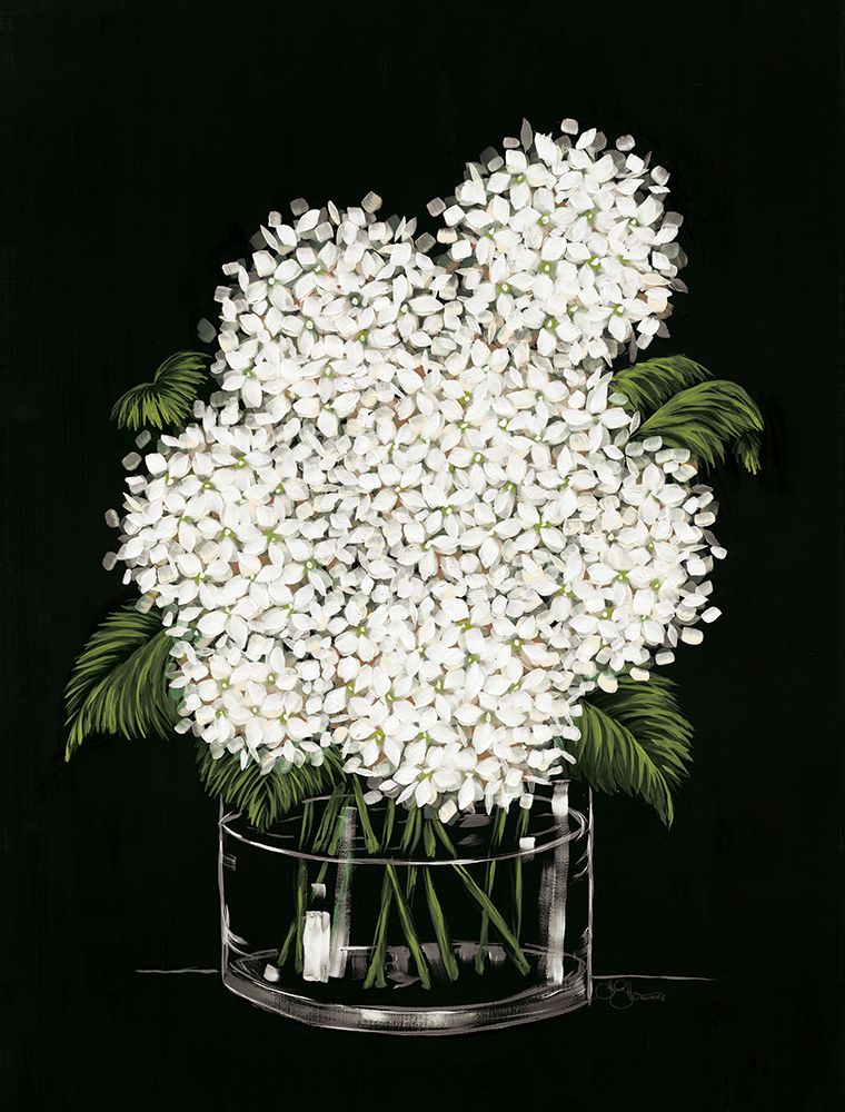 Hydrangea in Vase    art print by Hollihocks Art for $57.95 CAD