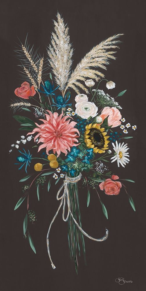 Wildflowers II art print by Hollihocks Art for $57.95 CAD