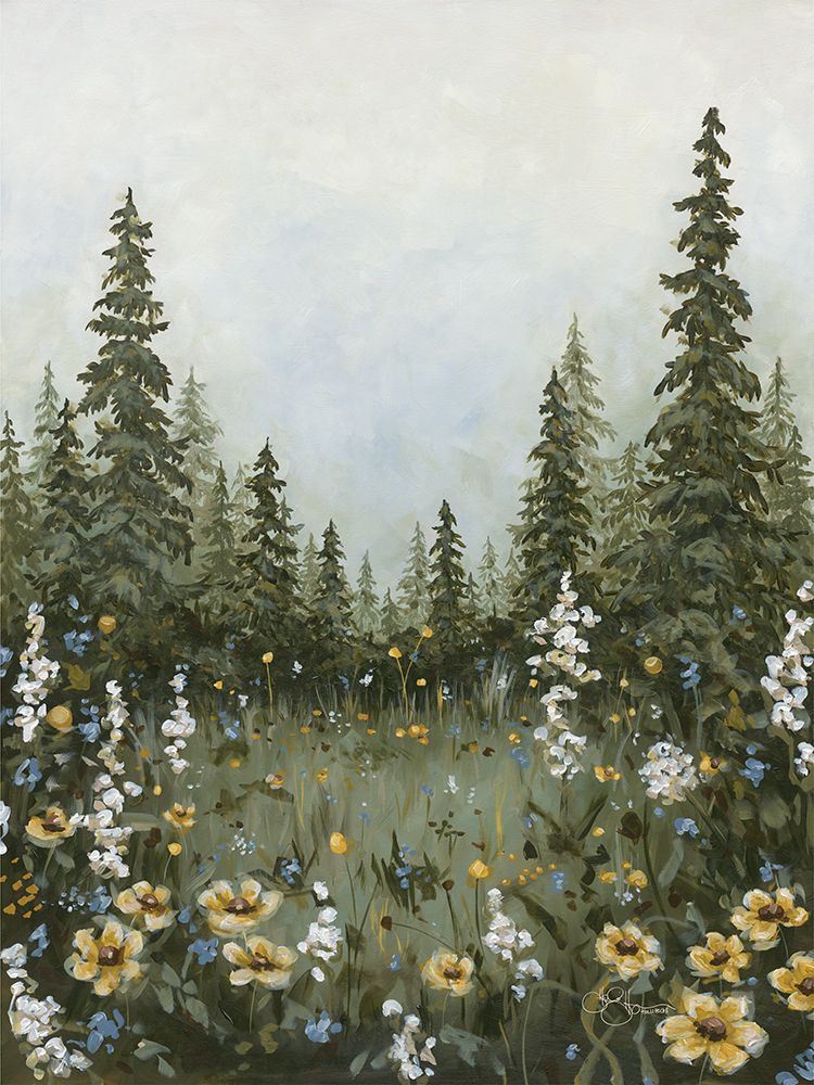 Trees of the Forest art print by Hollihocks Art for $57.95 CAD