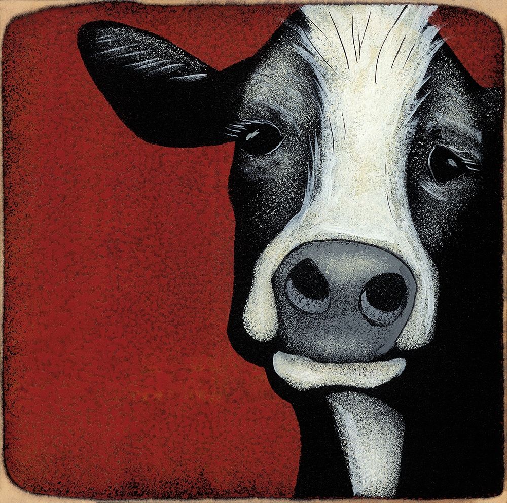 Ms. Moo art print by Lisa Hilliker for $57.95 CAD