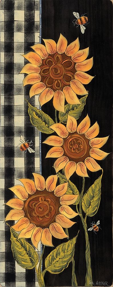 Farmhouse Sunflowers II art print by Lisa Hilliker for $57.95 CAD