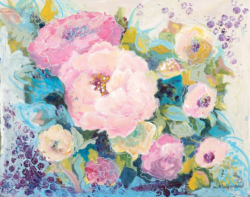 Fresh Florals art print by Jennifer Holden for $57.95 CAD
