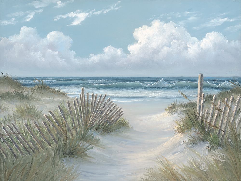 Pathway Through the Dunes art print by Georgia Janisse for $57.95 CAD