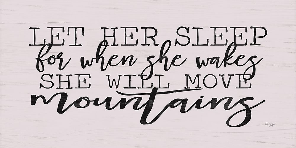 Let Her Sleep art print by Jaxn Blvd. for $57.95 CAD