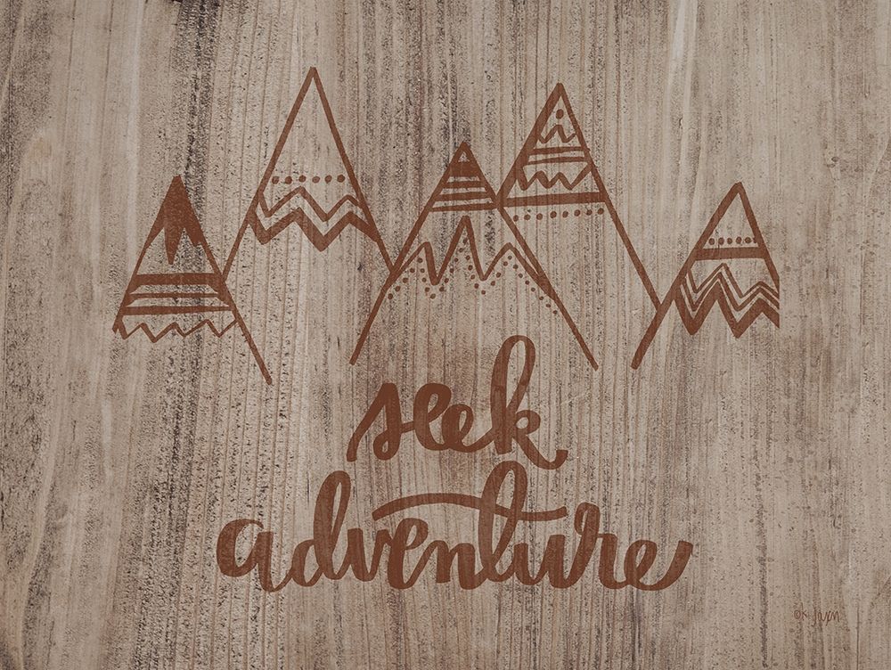 Seek Adventure art print by Jaxn Blvd. for $57.95 CAD