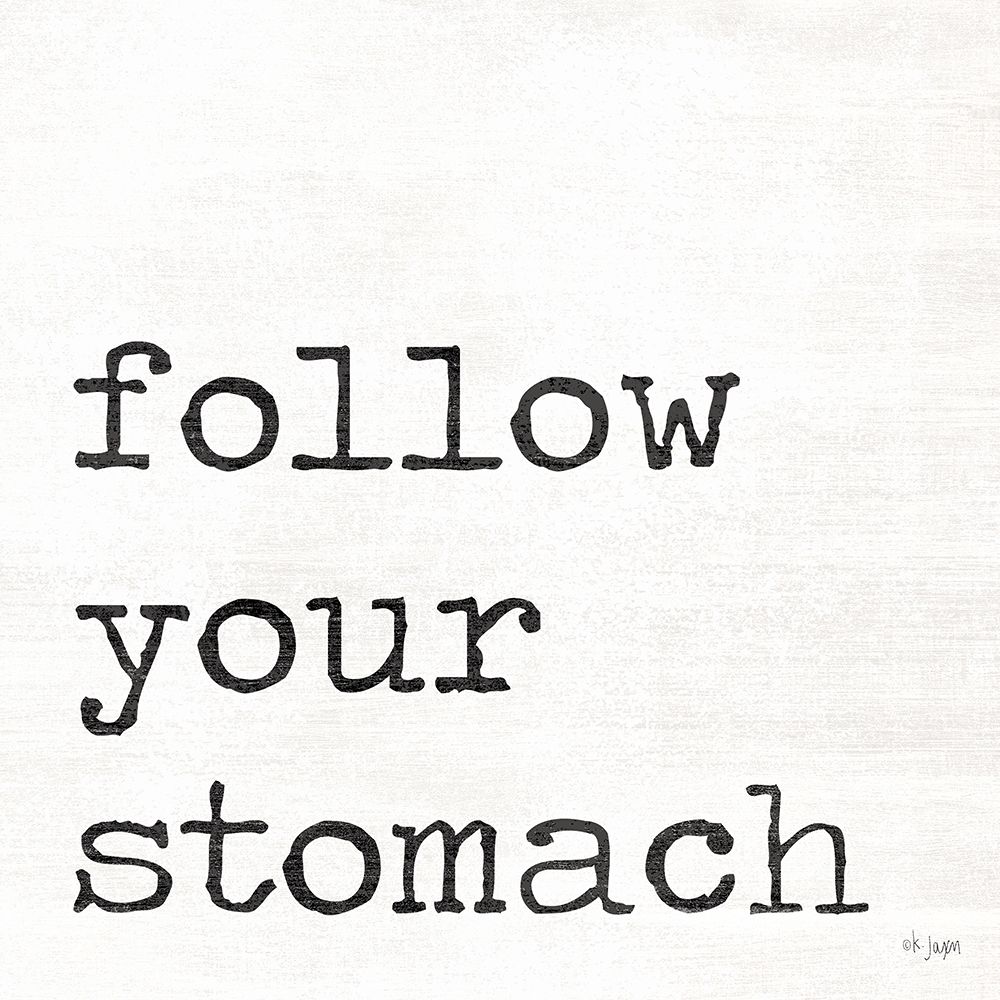 Follow Your Stomach art print by Jaxn Blvd. for $57.95 CAD