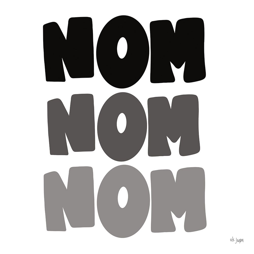 NOM NOM NOM art print by Jaxn Blvd. for $57.95 CAD