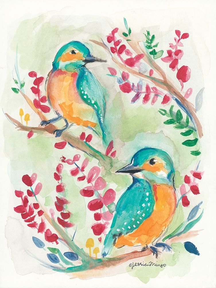 Birds of a Feather   art print by Jessica Mingo for $57.95 CAD