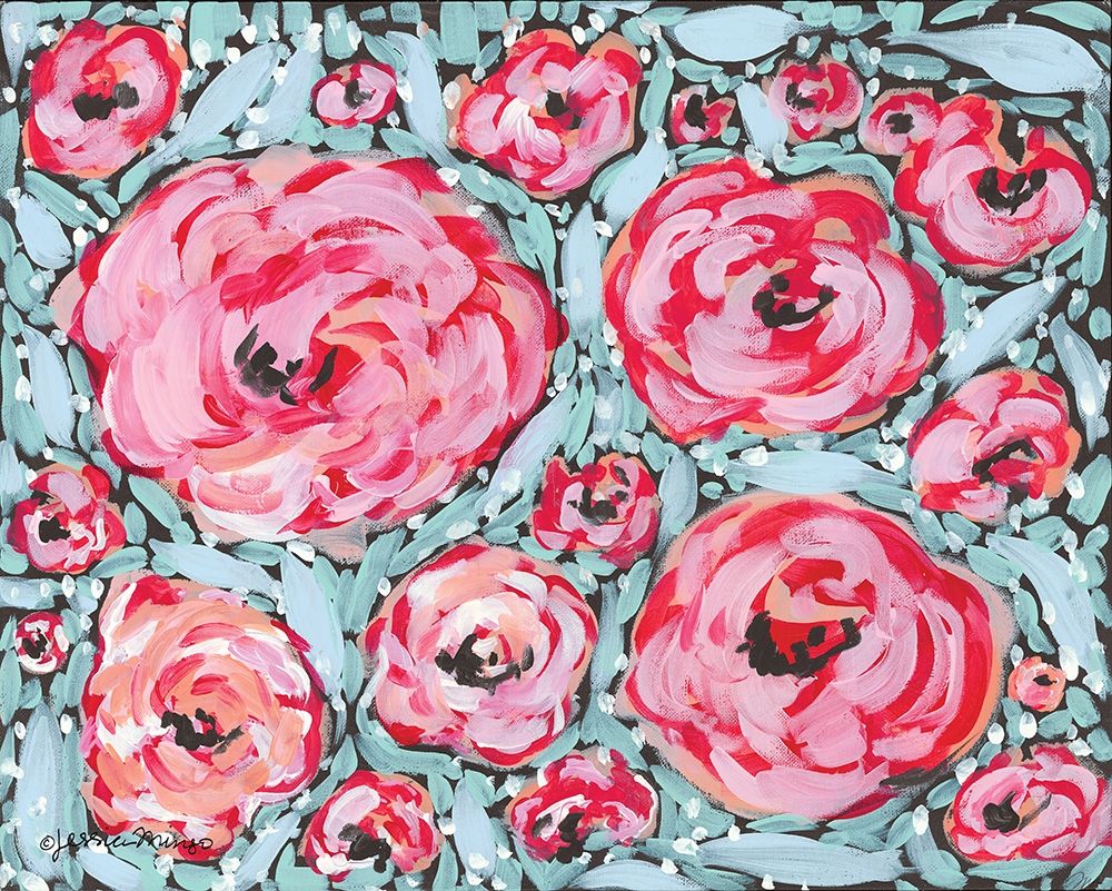 Rose Party art print by Jessica Mingo for $57.95 CAD