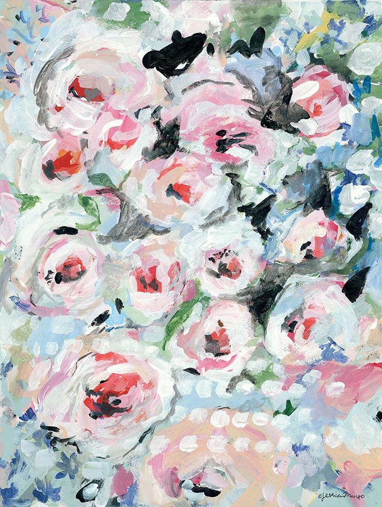 English Rose Garden art print by Jessica Mingo for $57.95 CAD