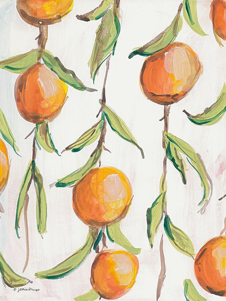 Orange Branch art print by Jessica Mingo for $57.95 CAD